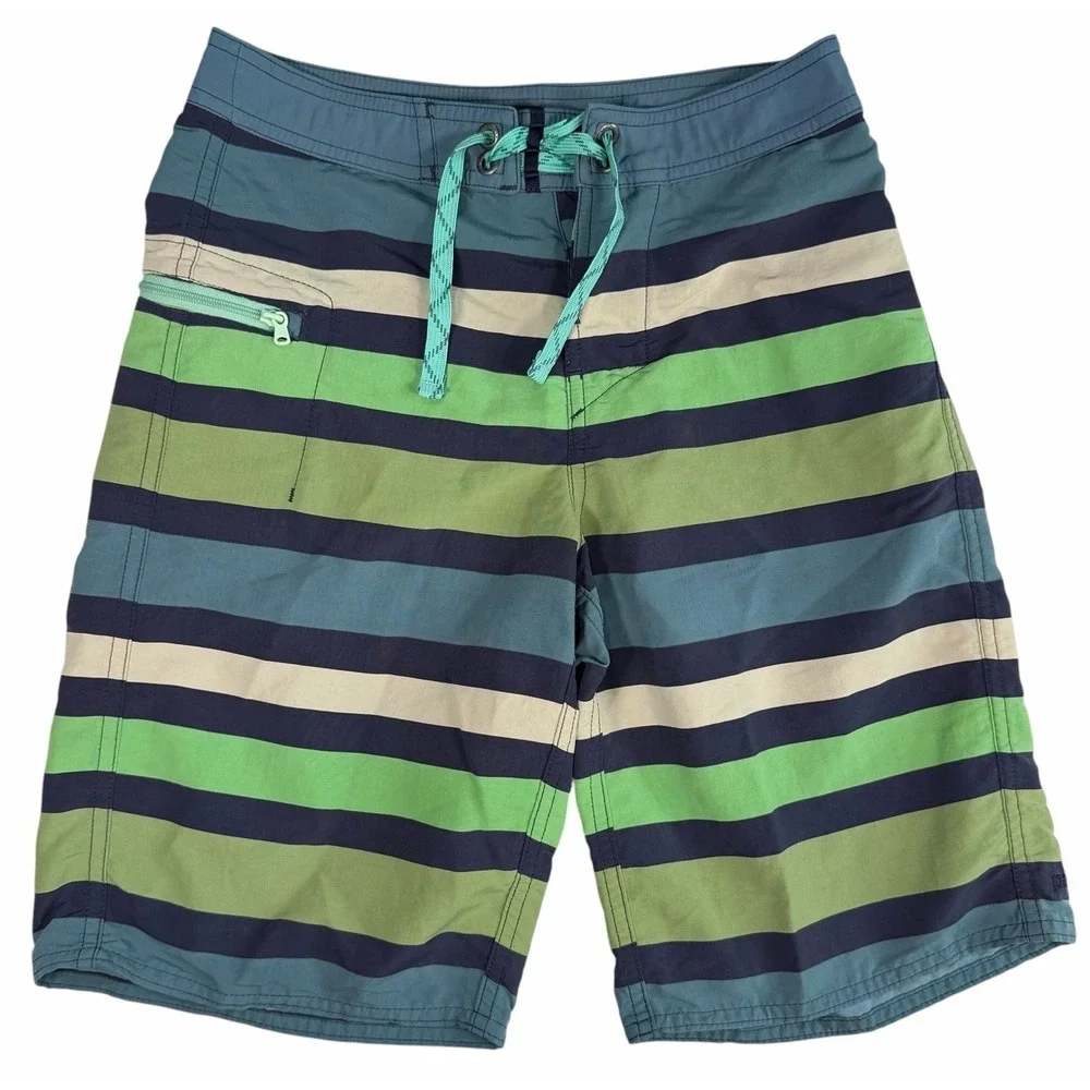 Patagonia Wavefarer Young Boys Board Shorts Swim Trunks Multicolor Size 10 Lot 2